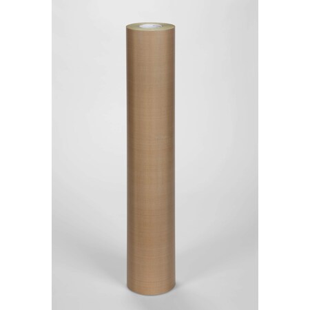 3M General Purpose Ptfe Glass Cloth Tape 5153, Light Brown, 1 In X 36 Yd, 8 Mil 7010333968